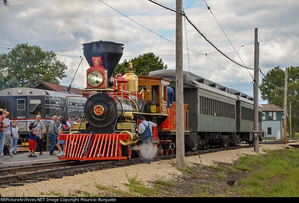 CPRR Leviathan Steam Locomotive